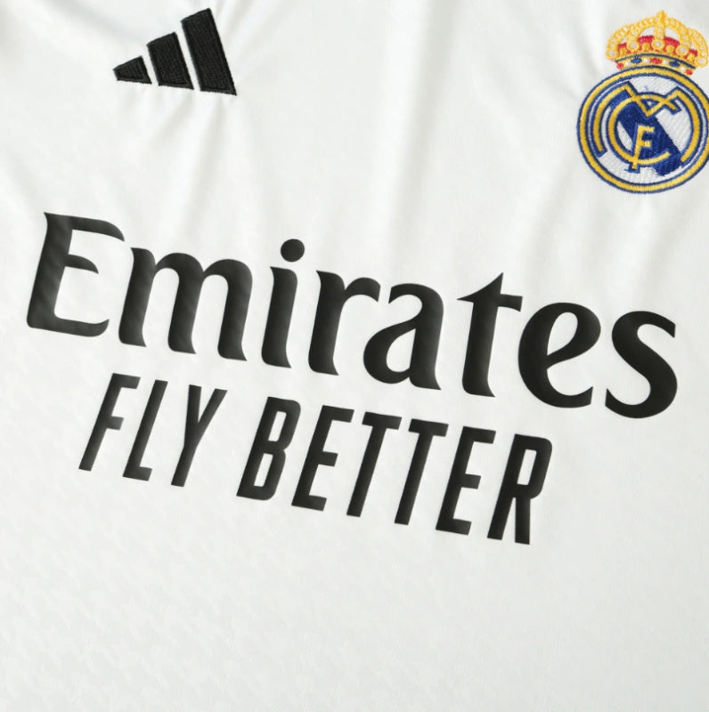 24/25 Real Madrid Home Kit Fan Version