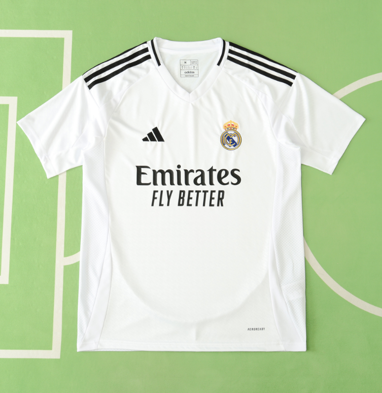 24/25 Real Madrid Home Kit Fan Version
