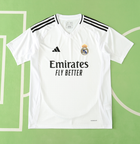 24/25 Real Madrid Home Kit Fan Version
