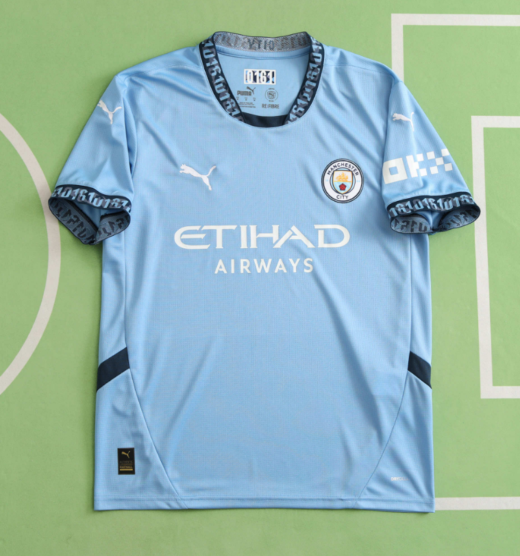 Man City 24/25 Home Kit Fan Version