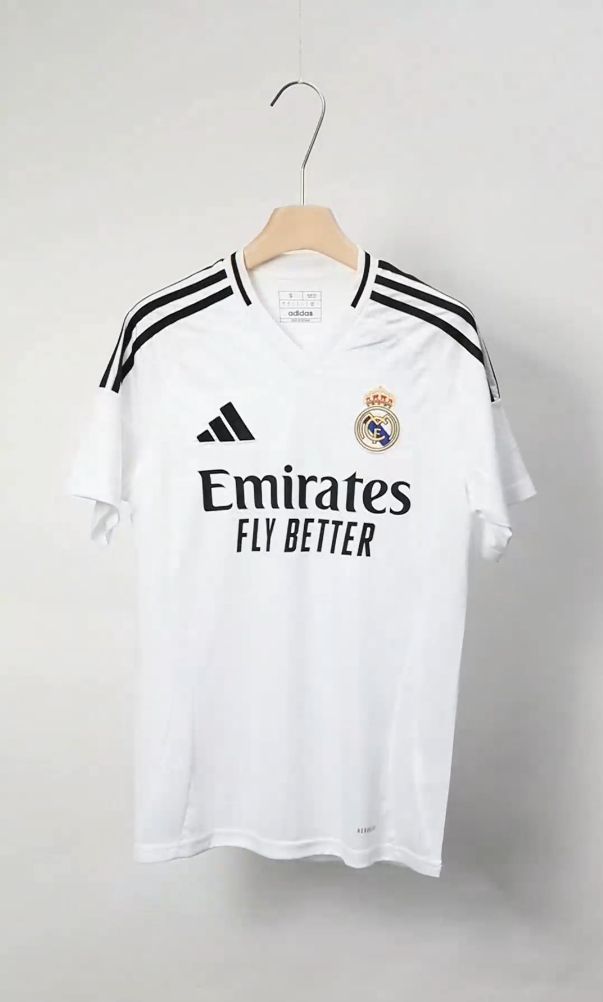 24/25 Real Madrid Home Kit Fan Version