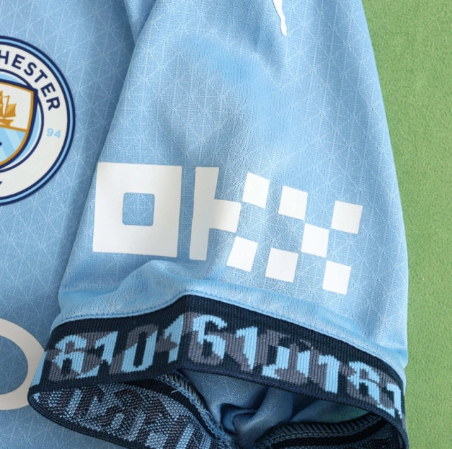 Man City 24/25 Home Kit Player Version